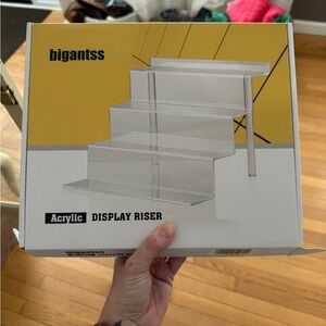 Bigantss Acrylic Display Riser